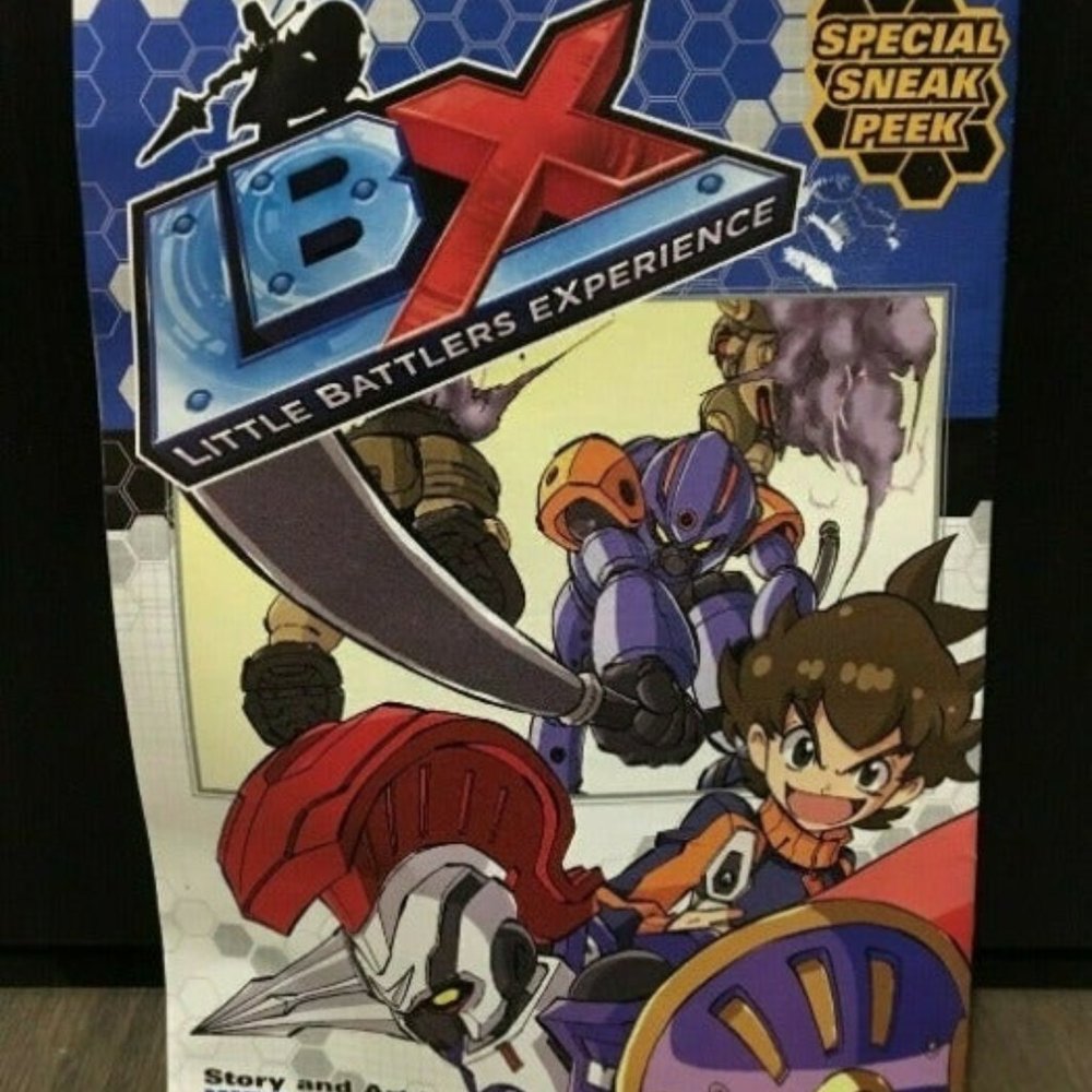 Little Battlers Experience LBX Comic Book
